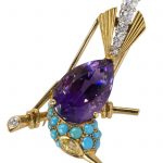 Cartier bird brooch