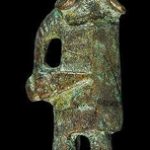 Roman Bronze Gladiator Brooch