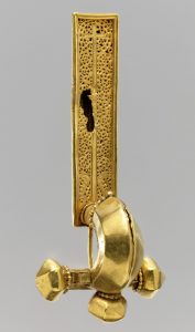 Gold crossbow Roman brooch / Roman brooches