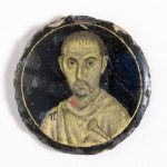 Roman portrait medallion
