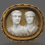 A Sardonyx Cameo of Caligula and Antonia Minor