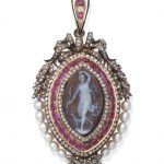 An agate and gem-set cameo brooch/pendant,